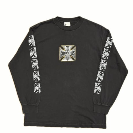 WEST COAST CHOPPERS 袖プリントロンT M