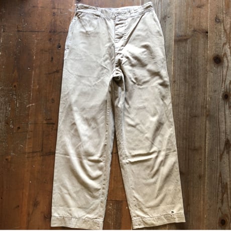 Vintage 50's U.S.ARMY  Chino Trousers