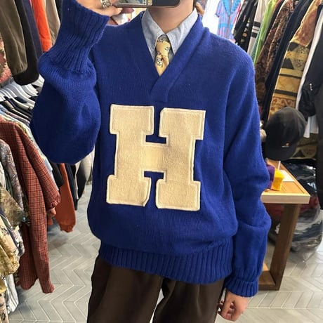 60年代レタードニットPO