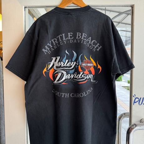 HARLEY DAVIDSON プリントT