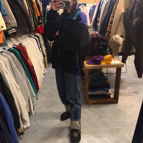 USA製 Columbia フルジップフリース