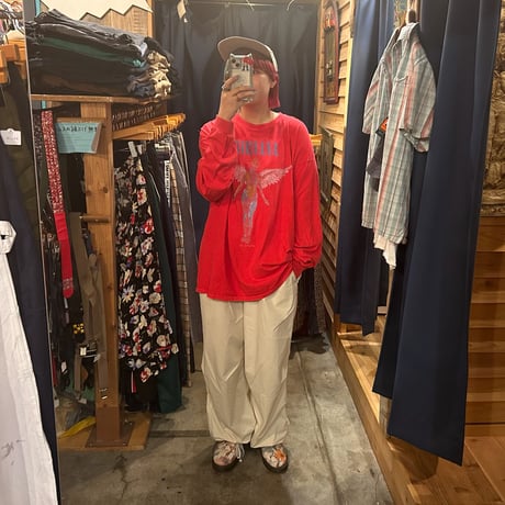 NIRVANA 長袖Tシャツ