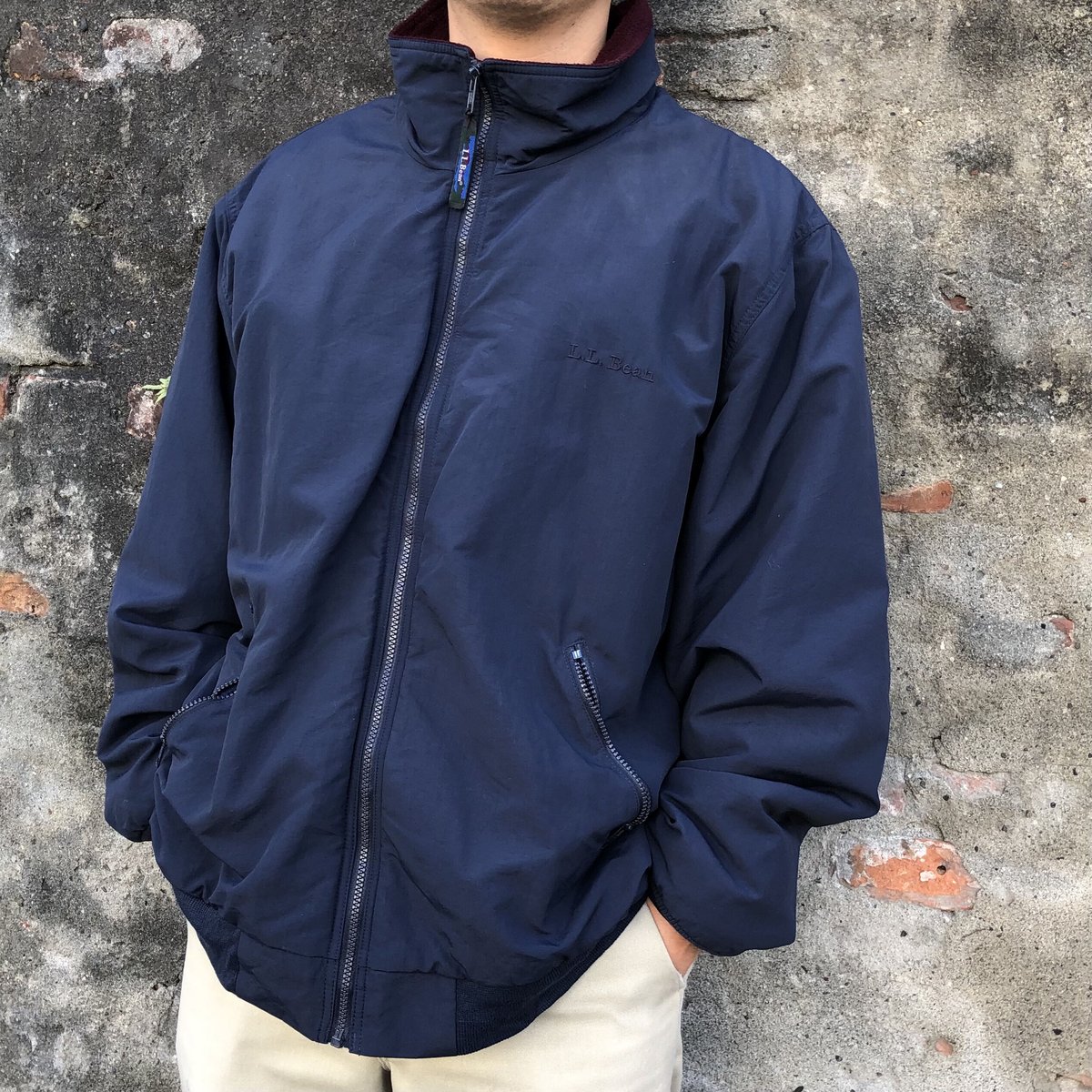 USA製 L.L.Bean〝Warm-up Jacket〟ネイビー | CUSTOM FEVER