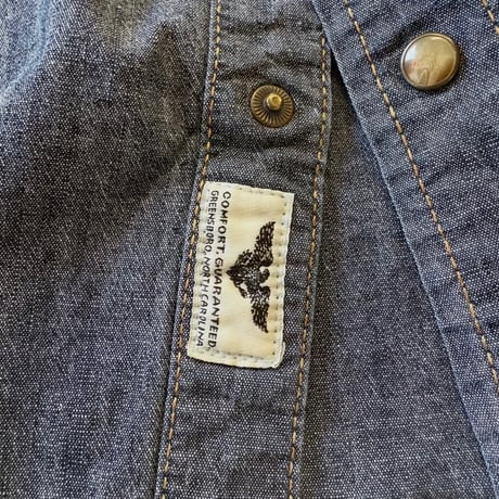 Wrangler ウエスタンデニムシャツ