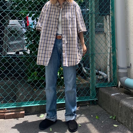 carharttチェックシャツ