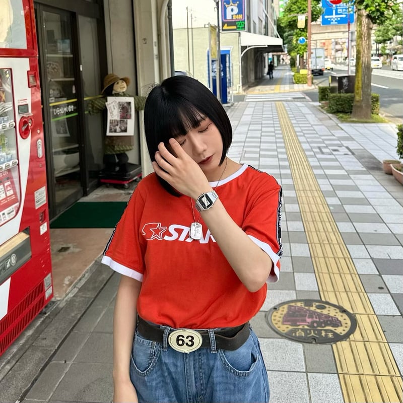 STARTER オレンジリンガーTシャツ | CUSTOM FEVER