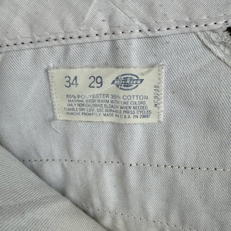 USA製 ディッキーズ ワークパンツW34 L29