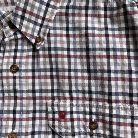 Carhartt 半袖チェックシャツ L