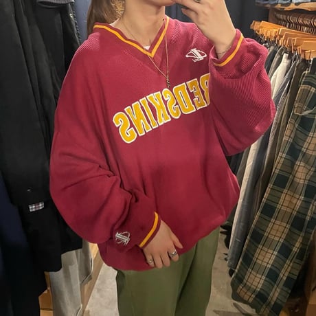 NFL REDSKINS 裏地付スウェット