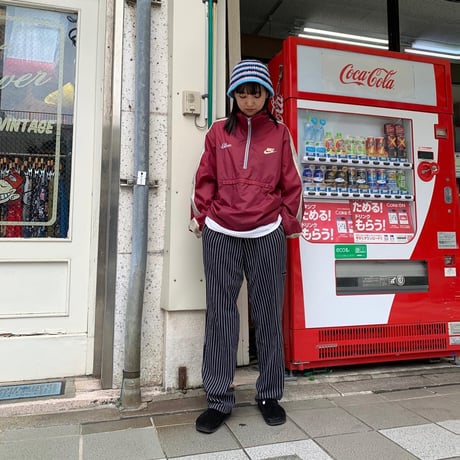 NIKEハーフジップナイロンPO