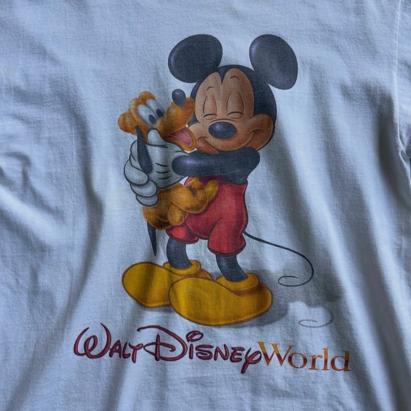 USA製 Walt Disney World ミッキー×プルート Tシャツ | CUSTOM