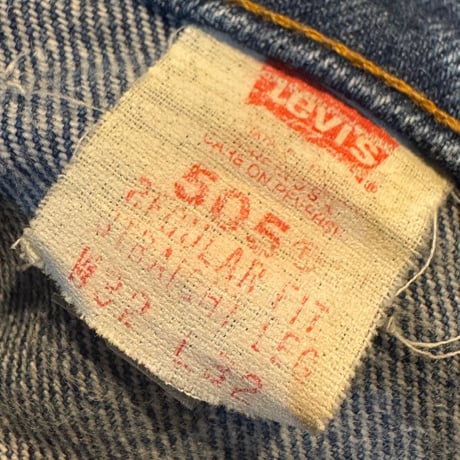 90年代USA製リーバイス505 W32×L32