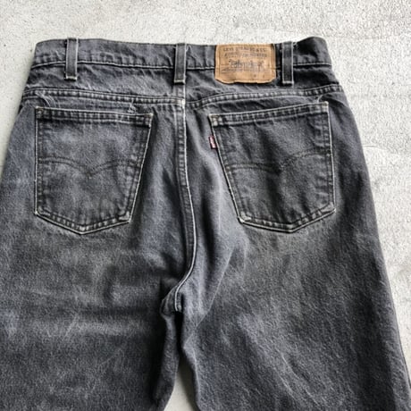 USA製 Levi's509 W34×L32 先染めブラック