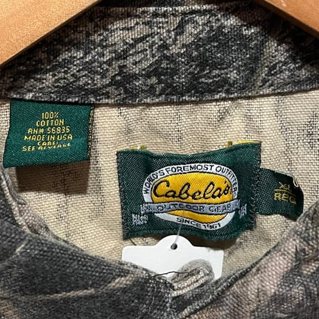 Cabelas リアルツリーシャツ