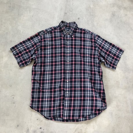 Ralph Lauren 半袖チェックシャツ 〝BLAKE〟L