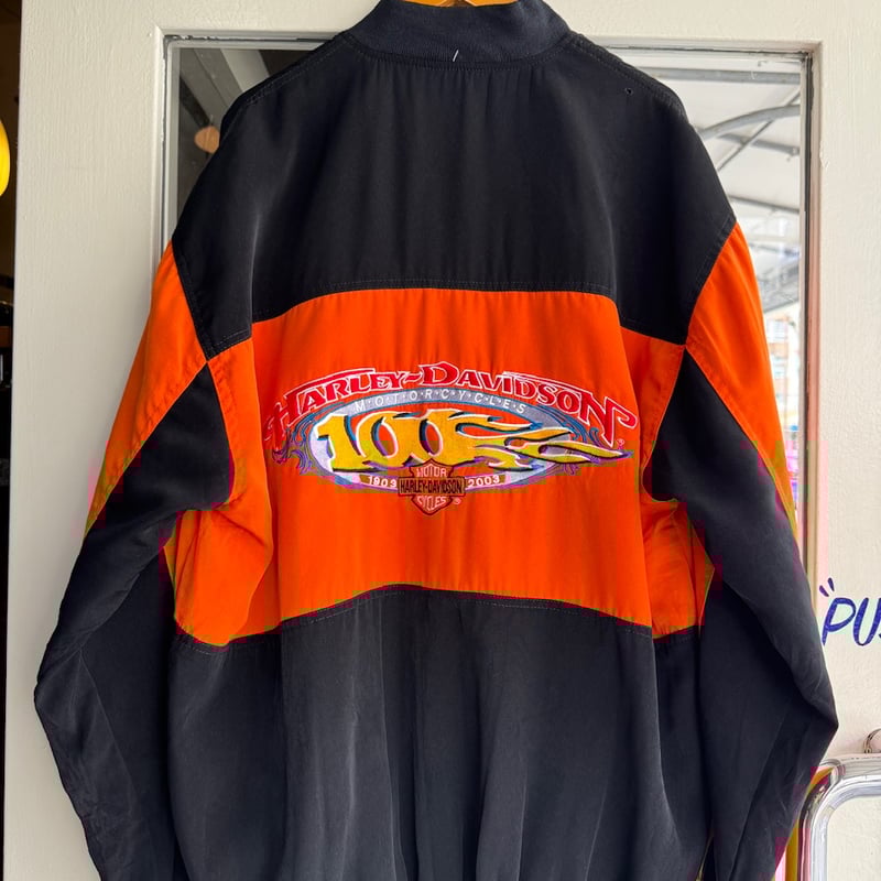 100th ANNIVERSARY HARLEY DAVIDSON ジャケット L | CUS 100th ANNIVERSARY HARLEY DAVIDSON ジャケット L | CUS
