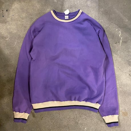 USA製リブラインスウェット