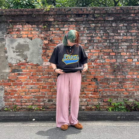 EAGLE USA  "Lions" USA製 13 ヘンリーネックカレッジTシャツ