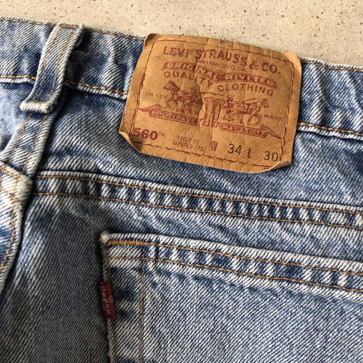 90's USA製 Levi's 560 ルーズフィット W34 L30 | CUSTOM F...