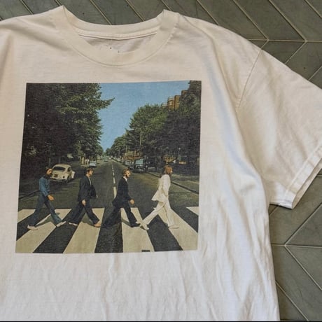 The Beatles アビイ・ロード プリントTシャツ