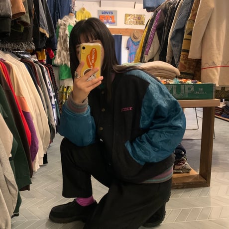 NIKEナイロンウールスタジャン