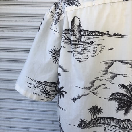 Hawaii総柄シャツ