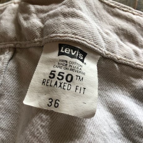USA製 Levi's 550 RELAXED FIT ショーツW36