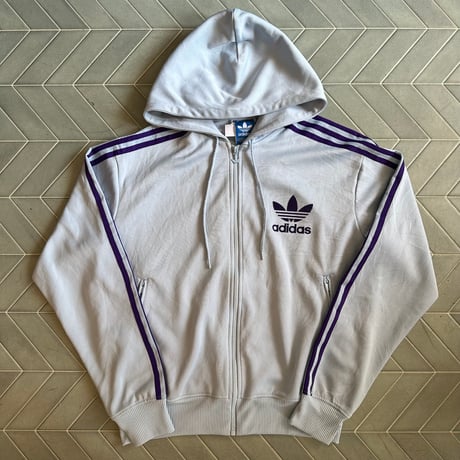 adidas フード付きトラックジャケット