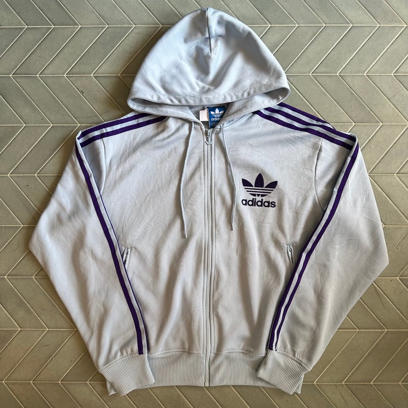 adidas フード付きトラックジャケット | CUSTOM FEVER