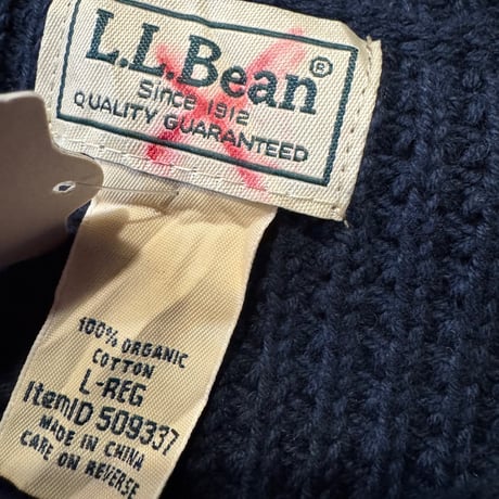 L.L.beanコットンニットセーター L