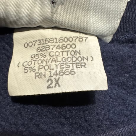 90's USA製Lee 無地スウェット 2X
