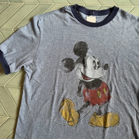 ミッキー リンガーTシャツ