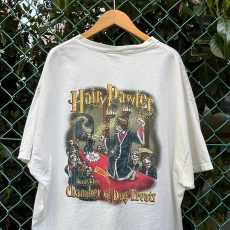 BIG DOGS ハリーポッターパロディプリントTシャツ