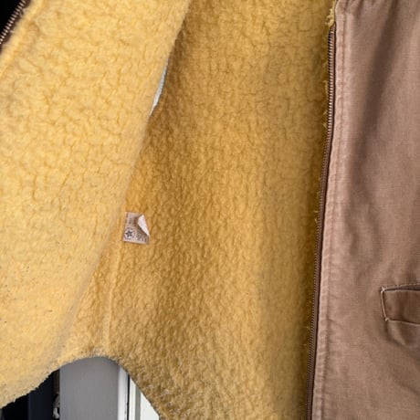 USA製 80's Carhartt ボアベスト L