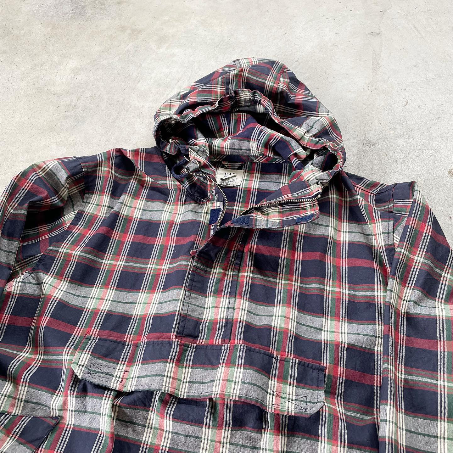 GAP チェックアノラックパーカー | CUSTOM FEVER