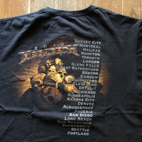 MEGADETH 20TH ANNIVERSARY Tシャツ