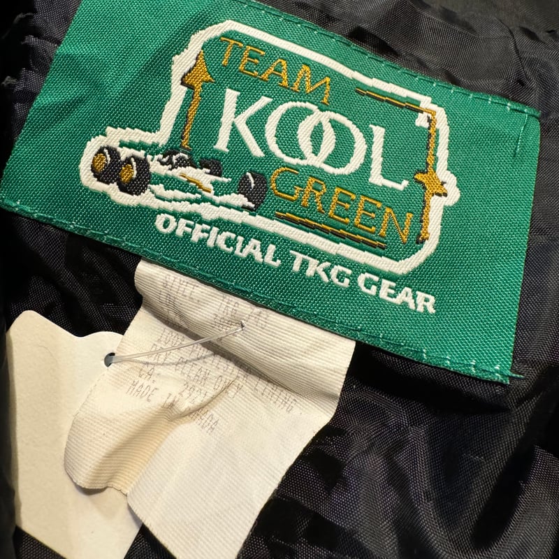 90's TEAM KOOL GREEN レーシングジャケット | CUSTOM FEVER