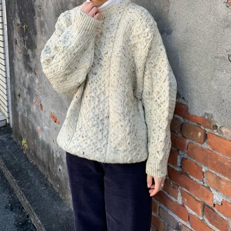 HAND CRAFTEDフィッシャーマンニット