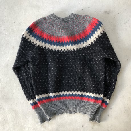 80年代 WOOLRICH モヘア混ニットセーター