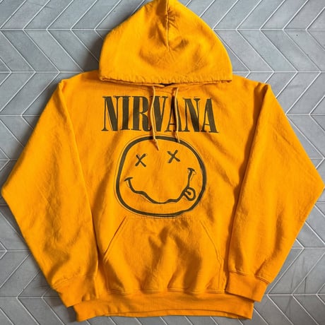 NIRVANA プリントパーカー