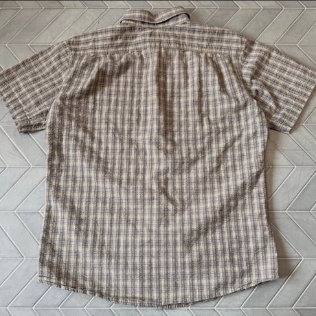 Eddie Bauer シアサッカーシャツ