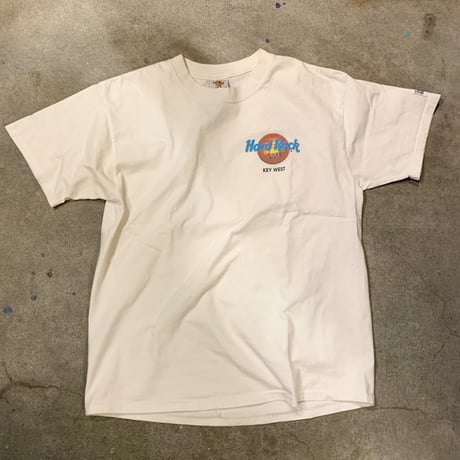 USA製Hard Rock cafe 両面プリントTシャツ オウム