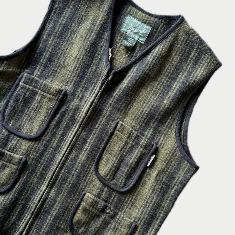 Woolrich Woolen Mills ウール ベスト　Mサイズ WOOLRICHウールベスト M | CUSTOM FEVER