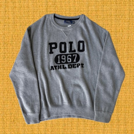 POLO RALPH LAUREN ロゴ入りコットンニット