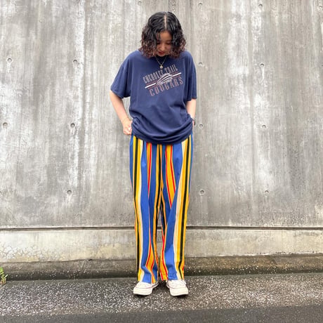 マルチストライプパンツ