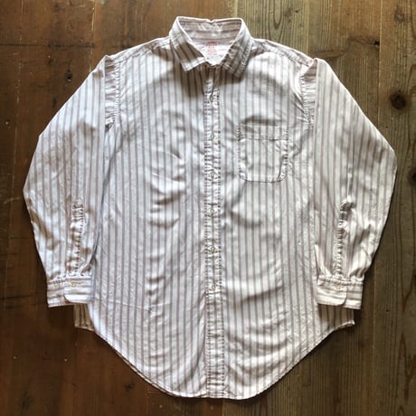 USA製Brooks Brothers L/Sストライプシャツ