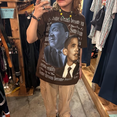 Obama × MLK Tシャツ