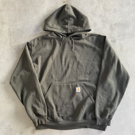 Carharttワンポイントフーディ  L