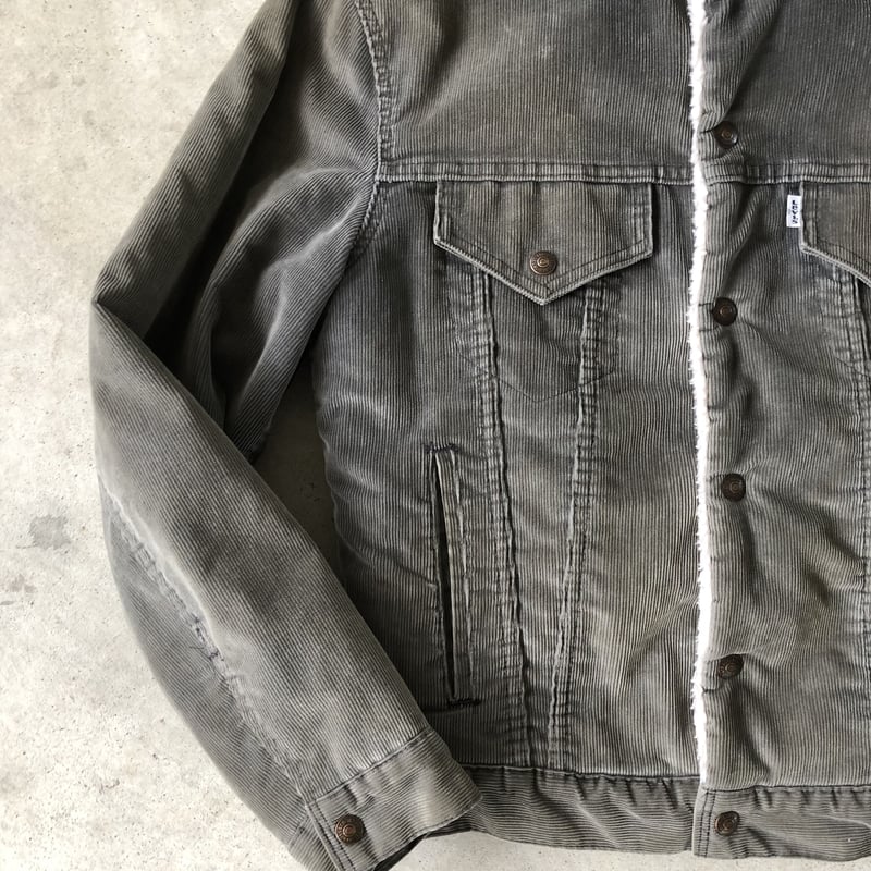 Levi'sコーデュロイジャケット80s 80s USA製 Levi'sリーバイス ボアライナー コーデュロイ