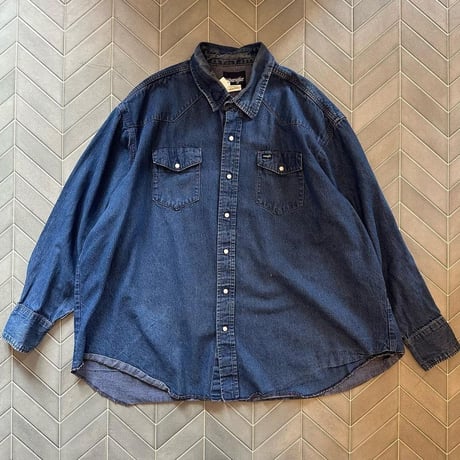 Wrangler ビッグシルエットウエスタンシャツ